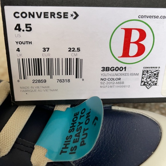 Converse All Star Youth Leather - Picture 16 of 16